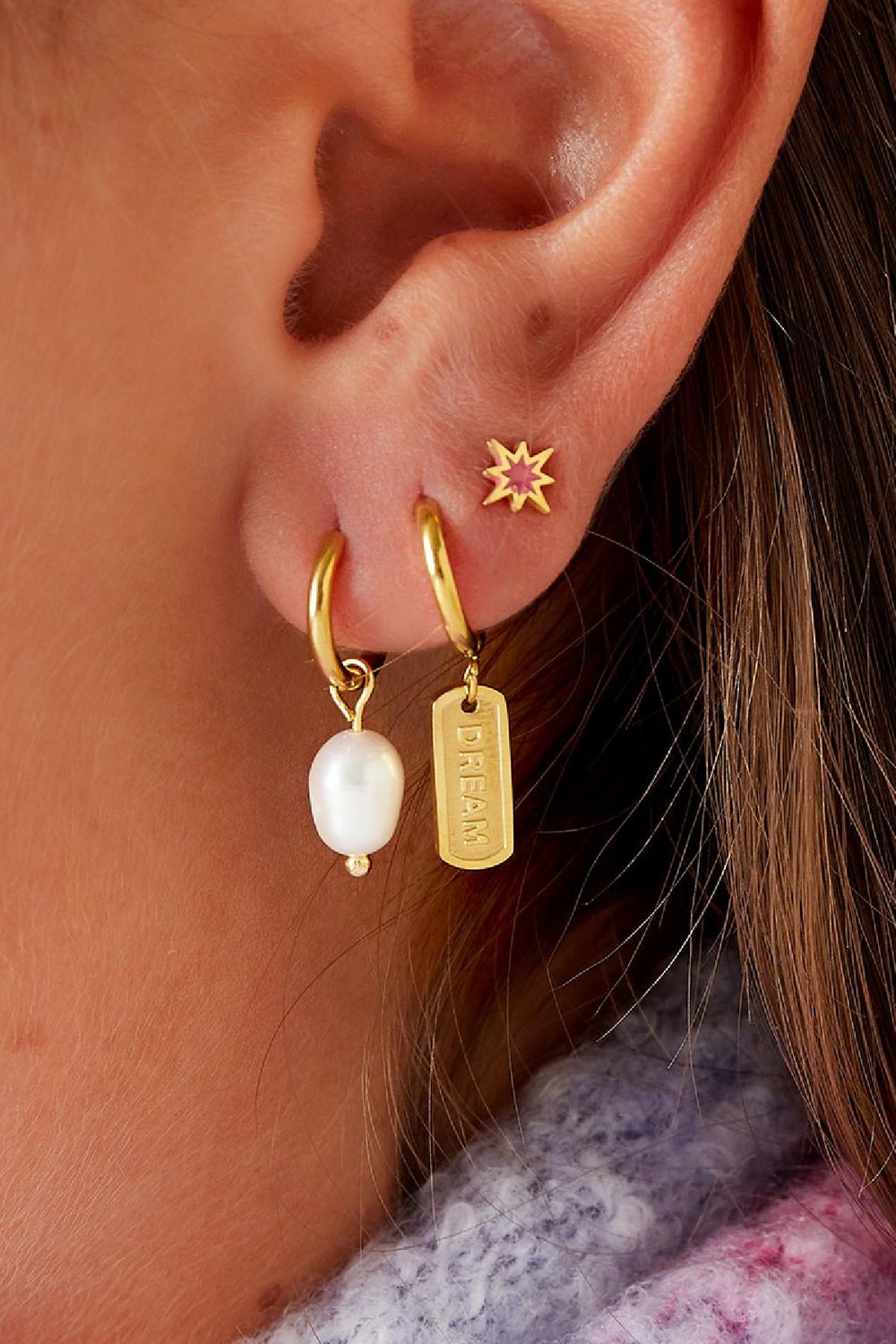 stainless steel trio earring set  h5Picture2